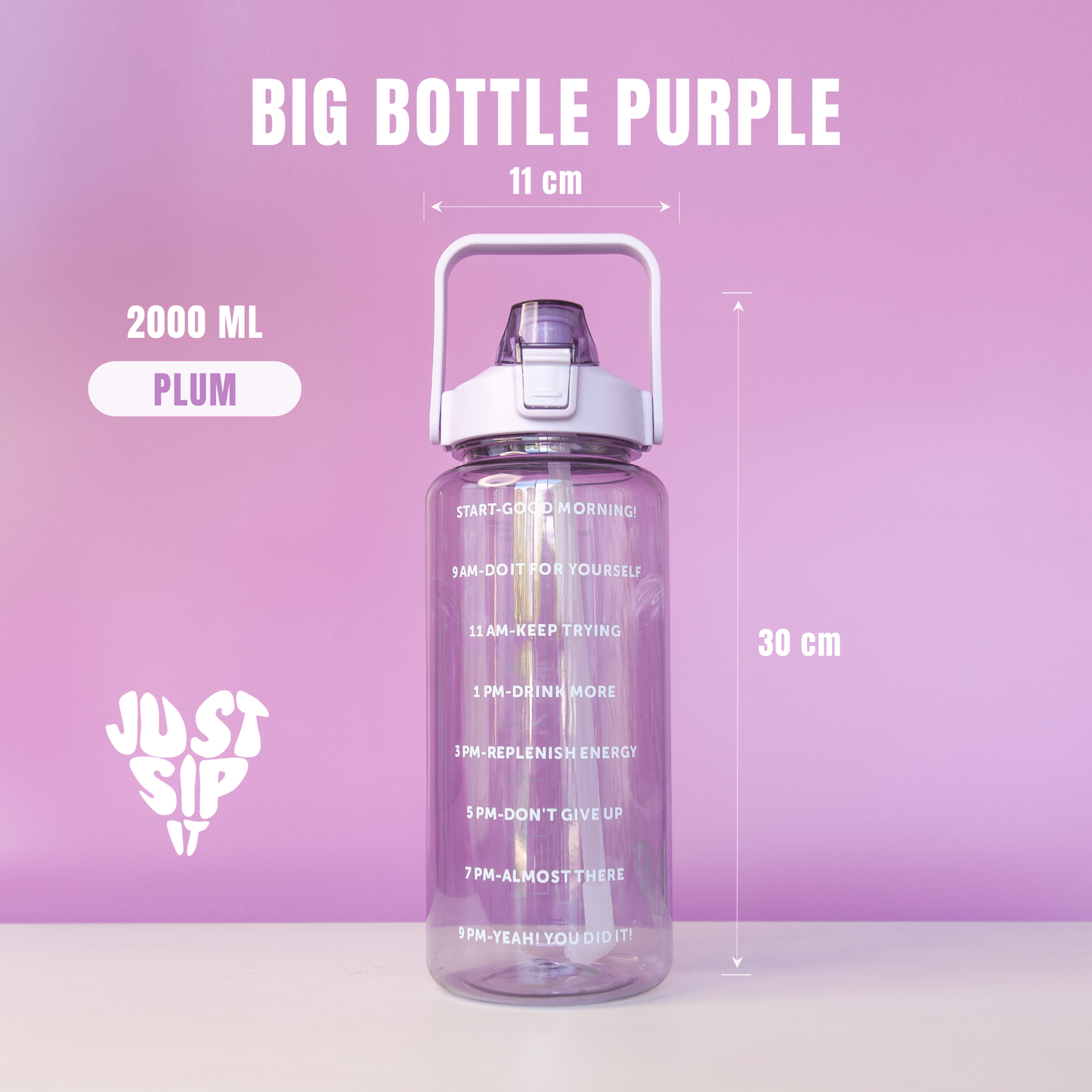 2000ml BOTTLE - PURPLE